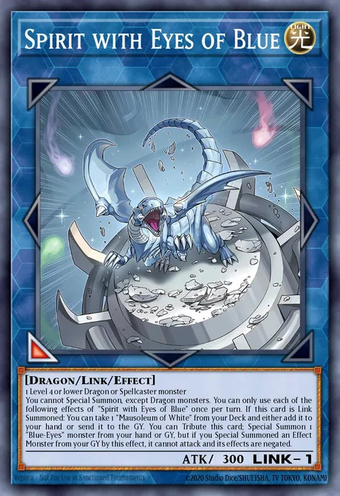 Spirit with Eyes of Blue trading card