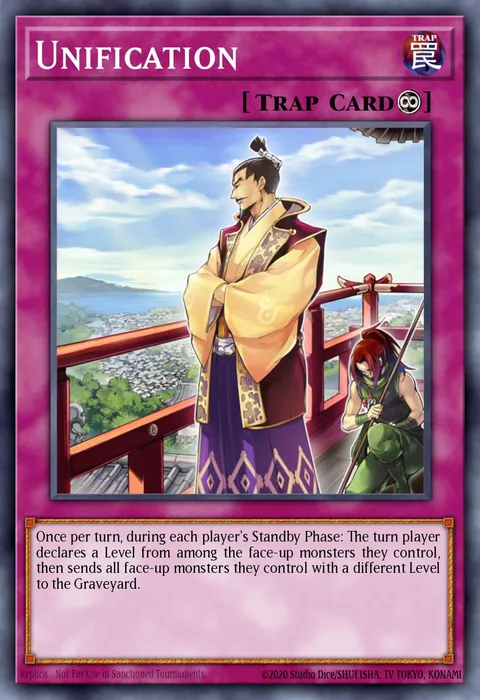 Unification trading card