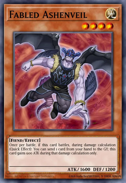 Fabled Ashenveil trading card