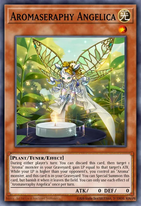 Aromaseraphy Angelica trading card