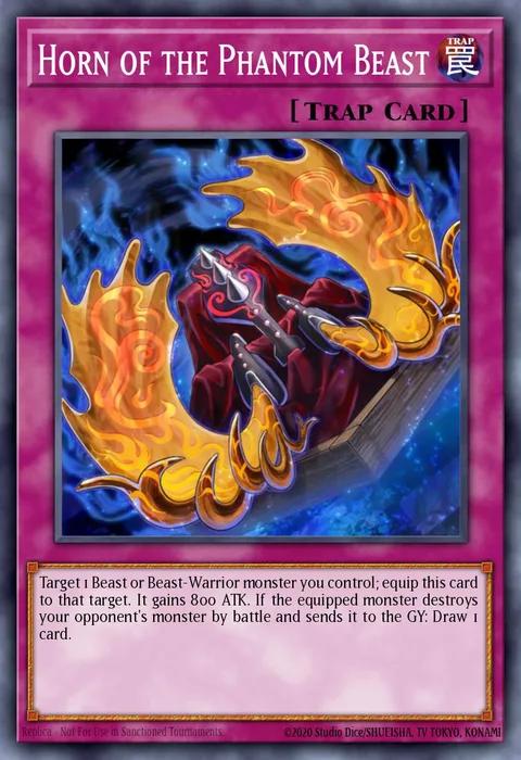 Horn of the Phantom Beast trading card