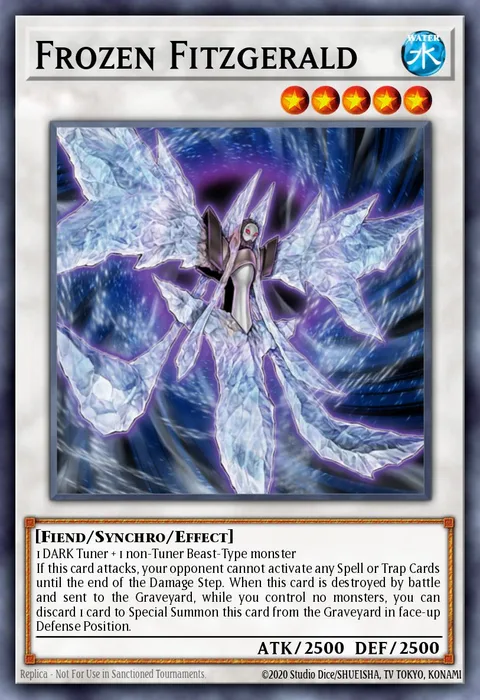 Frozen Fitzgerald trading card