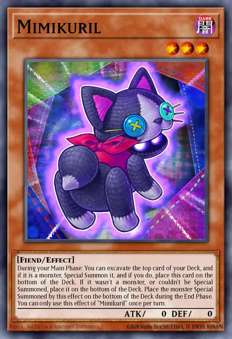 Mimikuril trading card