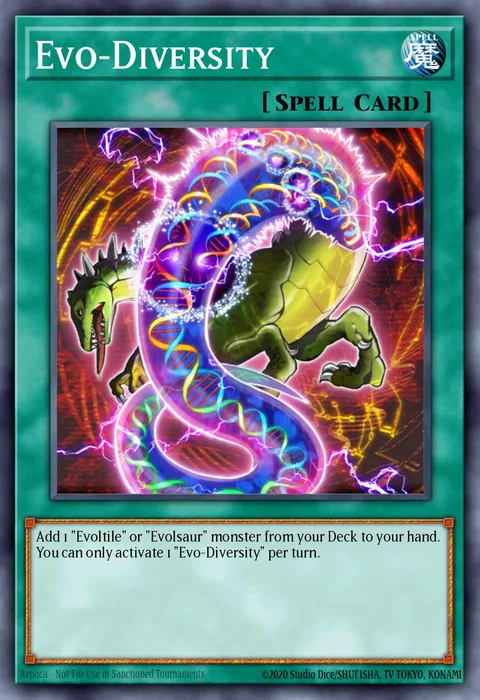Evo-Diversity trading card