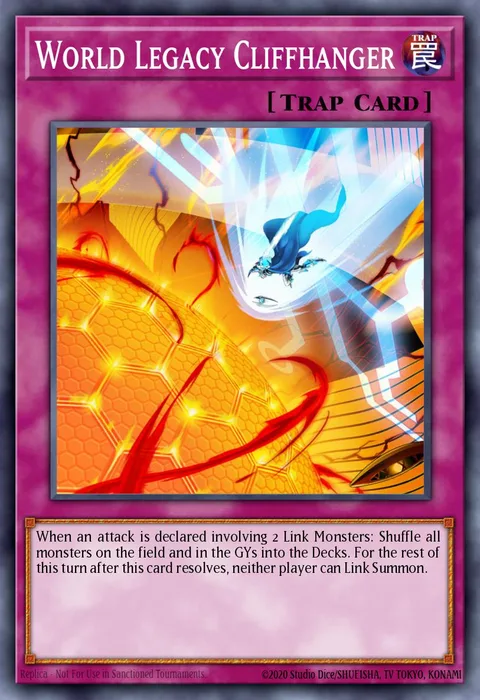 World Legacy Cliffhanger trading card