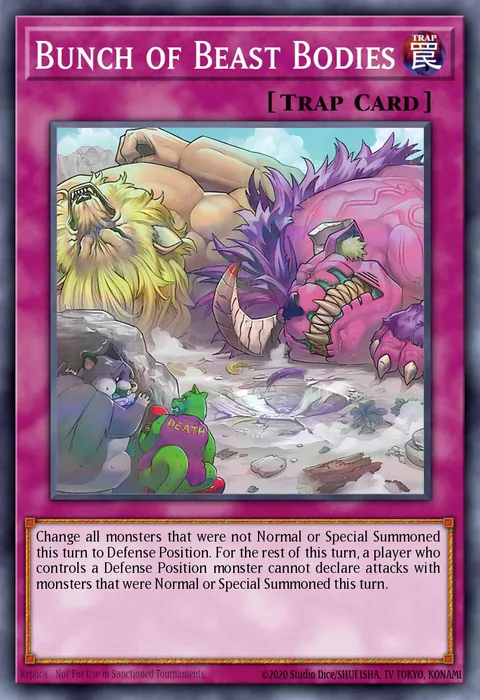 Bunch of Beast Bodies trading card