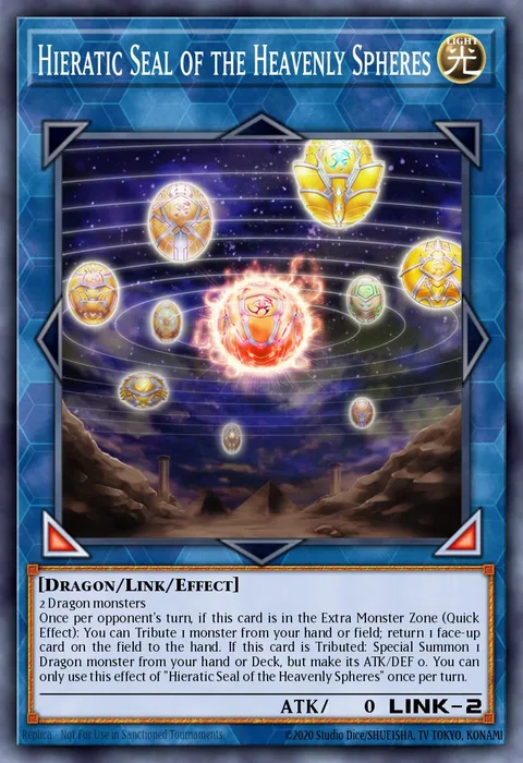 Hieratic Seal of the Heavenly Spheres trading card