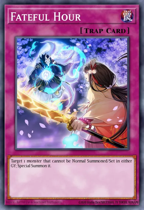 Fateful Hour trading card