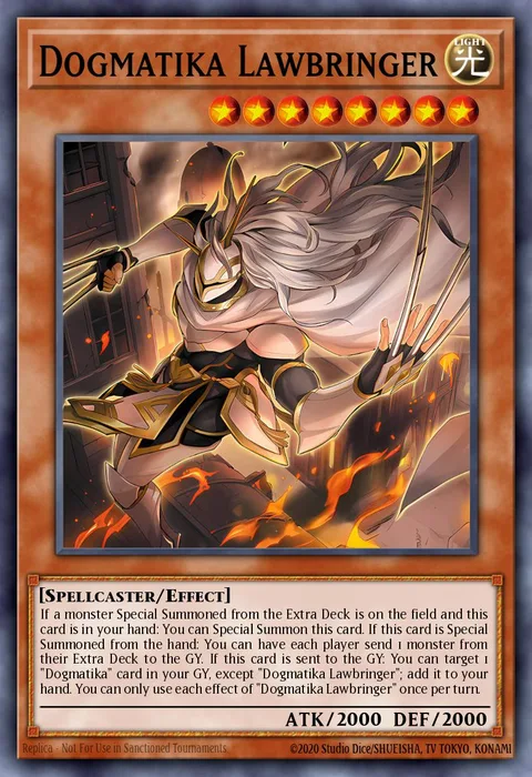 Dogmatika Lawbringer trading card