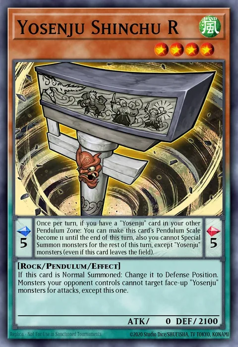 Yosenju Shinchu R trading card