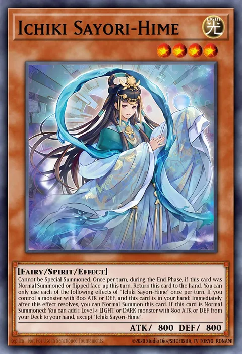 Ichiki Sayori-Hime trading card