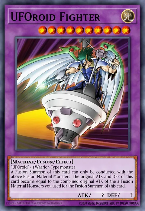 UFOroid Fighter trading card