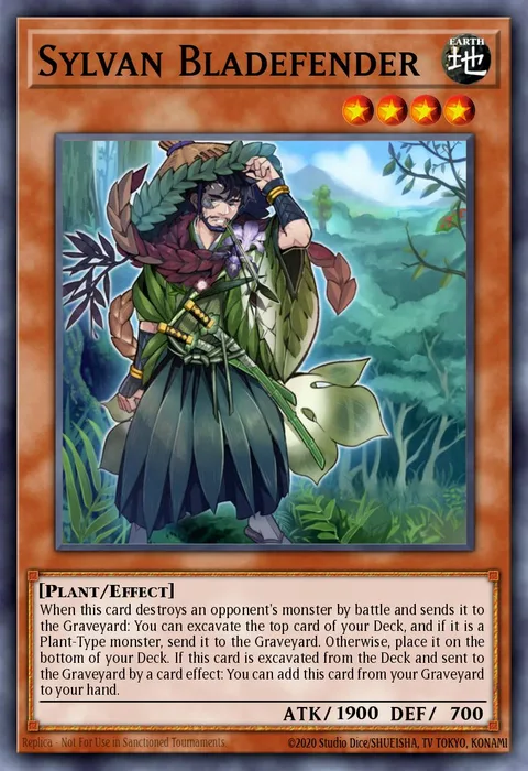 Sylvan Bladefender trading card