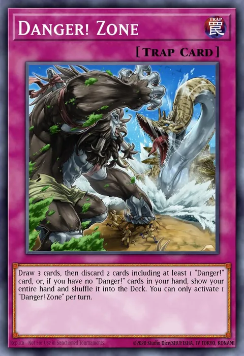 Danger! Zone trading card