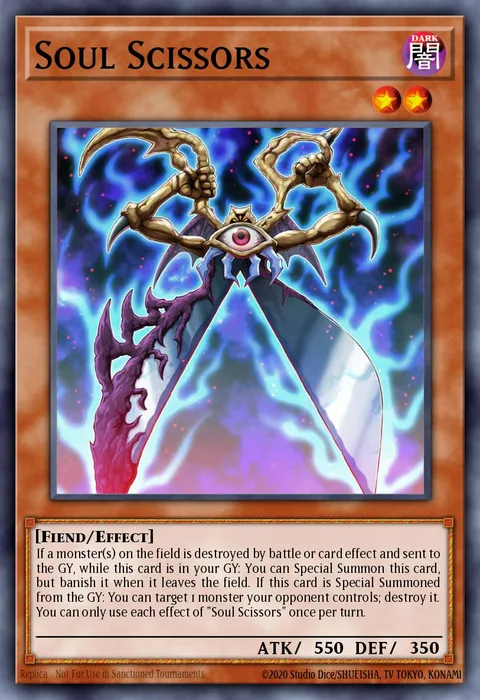Soul Scissors trading card