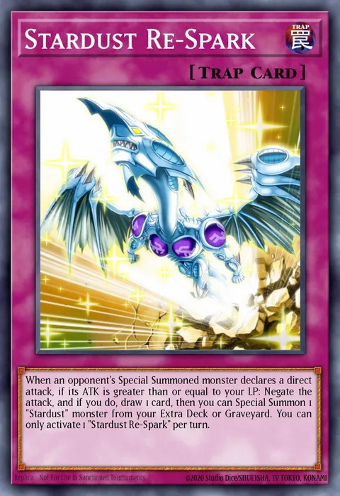 Stardust Re-Spark trading card