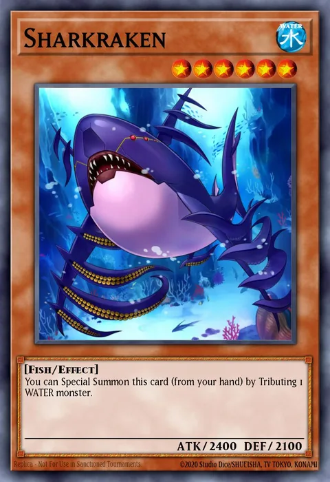 Sharkraken trading card