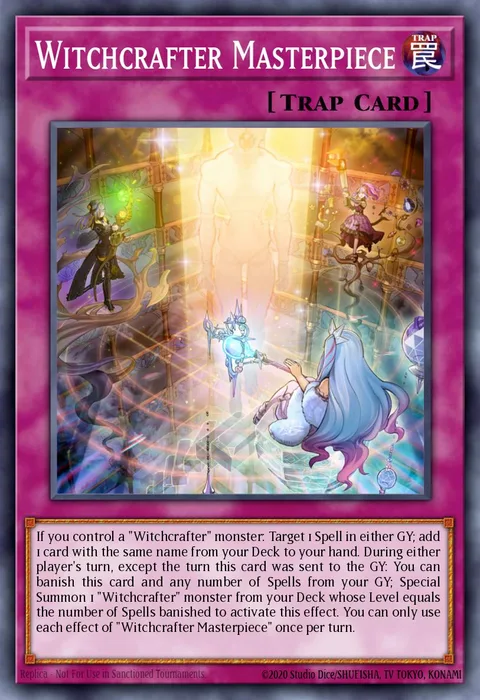 Witchcrafter Masterpiece trading card