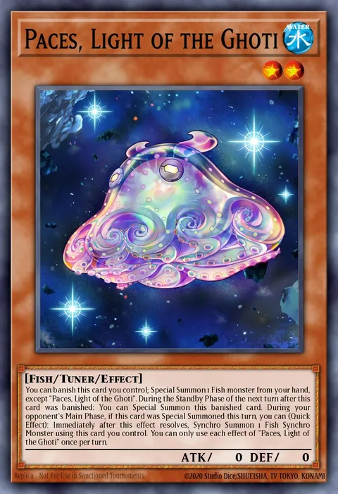 Paces, Light of the Ghoti trading card
