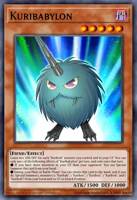 Kuribabylon trading card