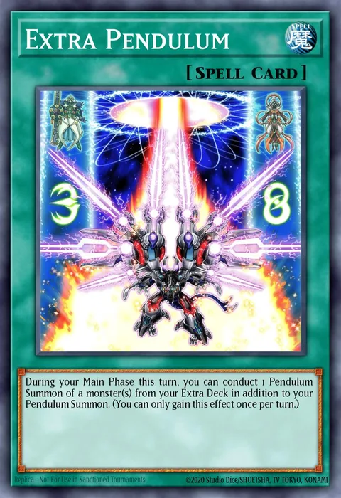 Extra Pendulum trading card