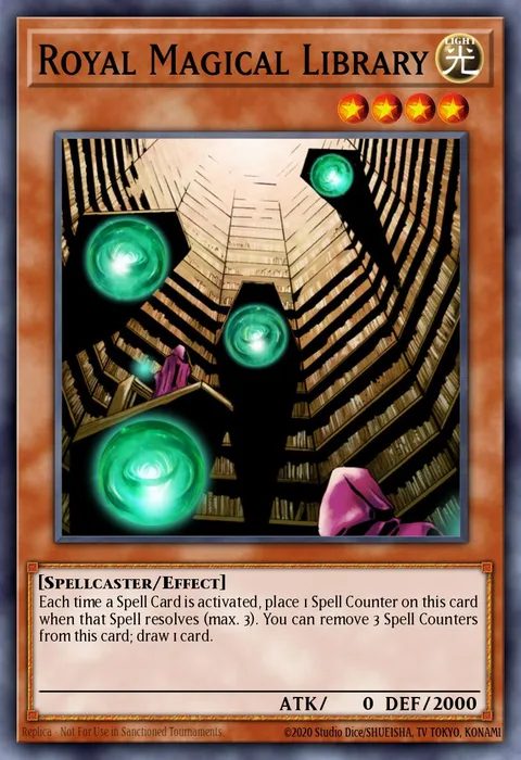 Royal Magical Library trading card
