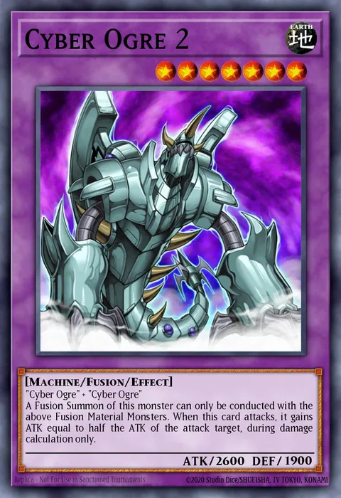Cyber Ogre 2 trading card