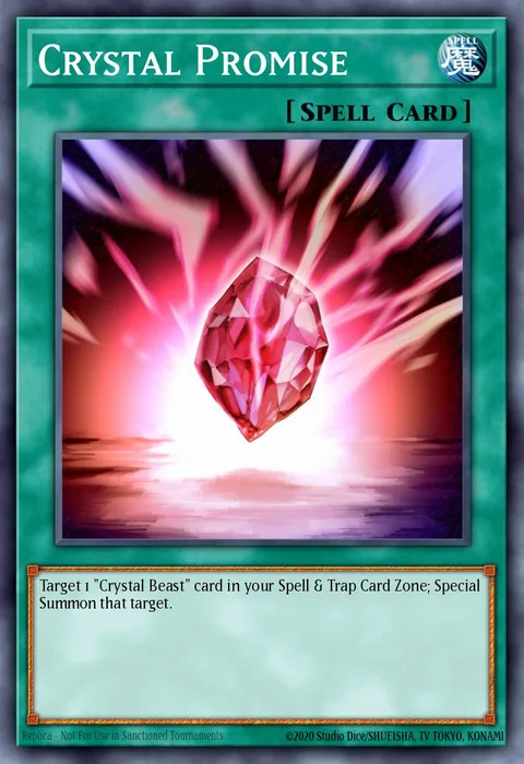 Crystal Promise trading card