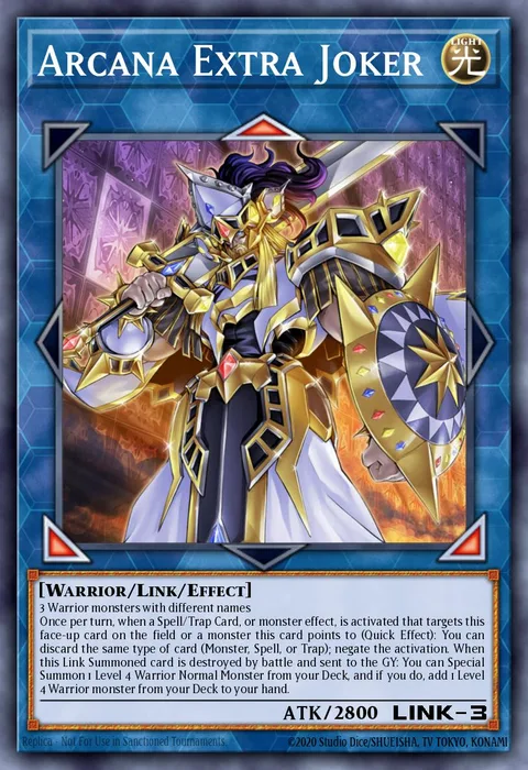 Arcana Extra Joker trading card