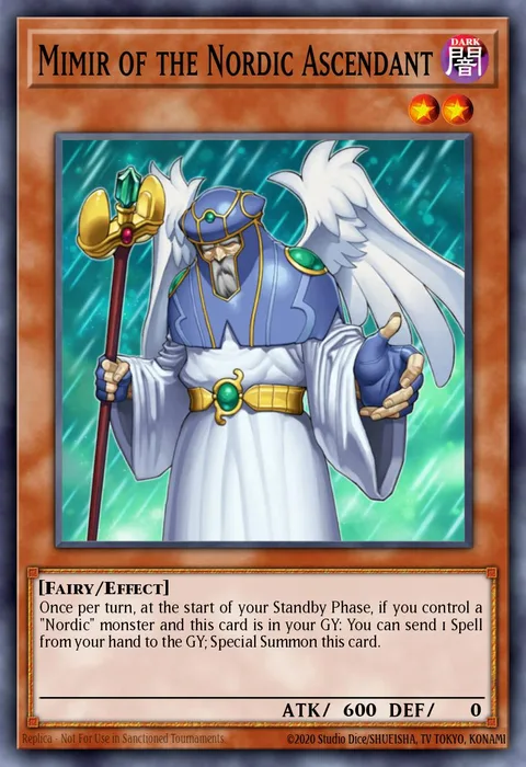Mimir of the Nordic Ascendant trading card
