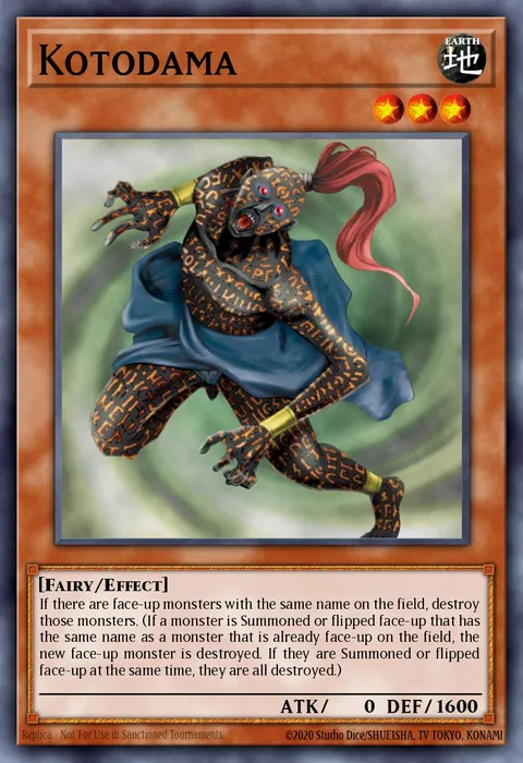 Kotodama trading card