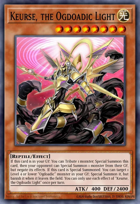 Keurse, the Ogdoadic Light trading card
