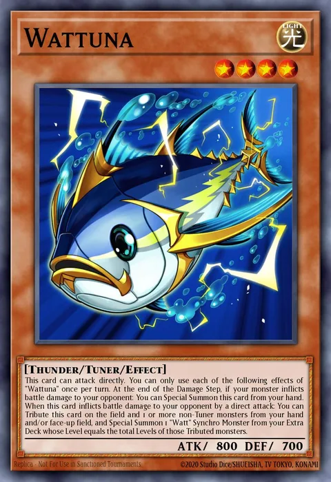 Wattuna trading card