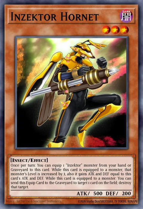 Inzektor Hornet trading card