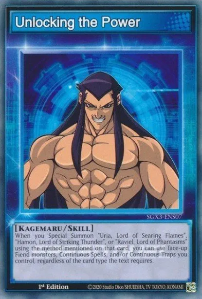 Unlocking the Power trading card