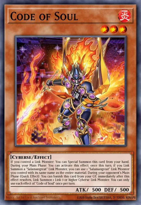 Code of Soul trading card