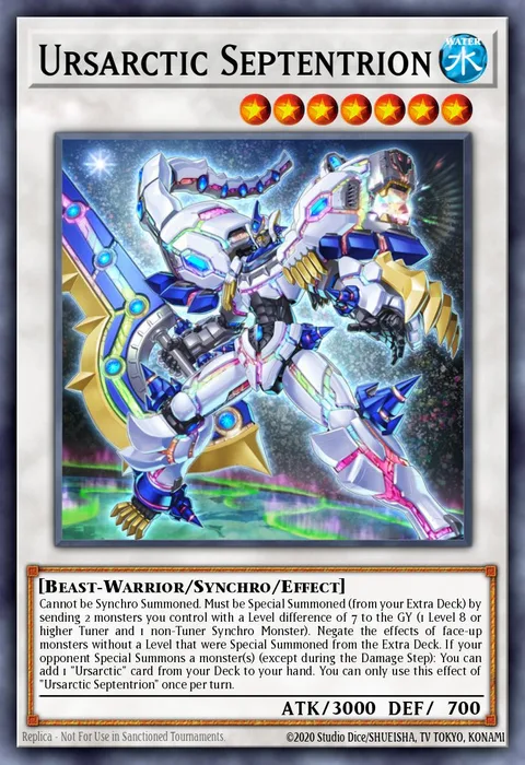 Ursarctic Septentrion trading card