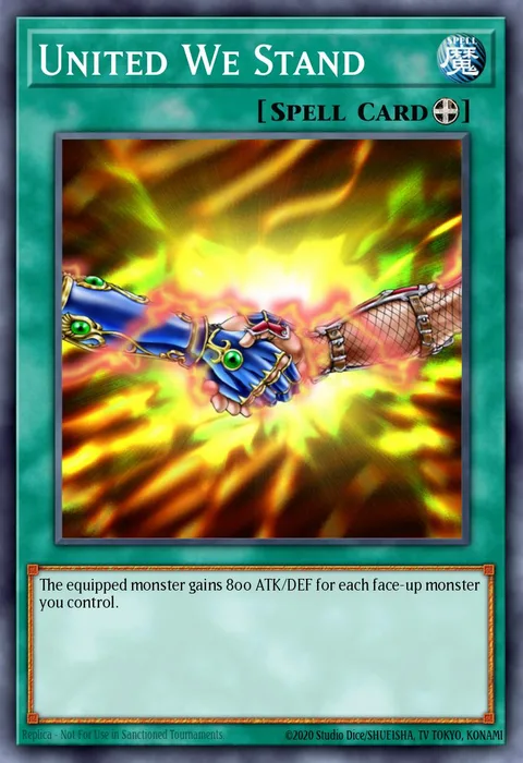 United We Stand trading card