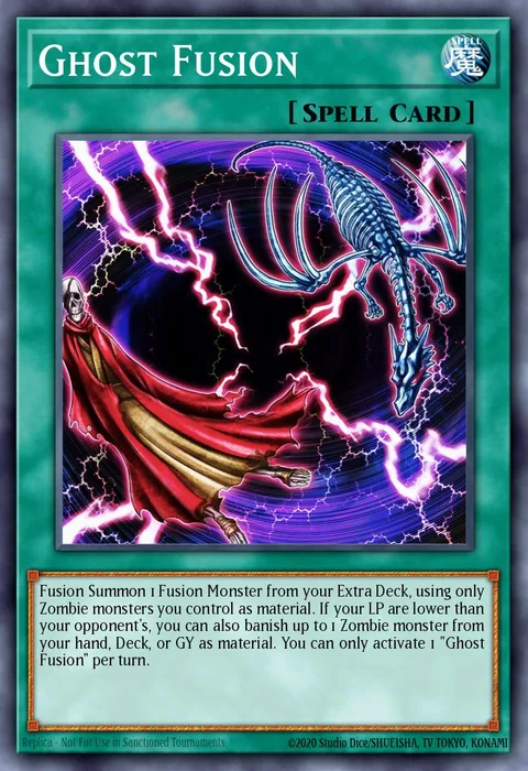 Ghost Fusion trading card