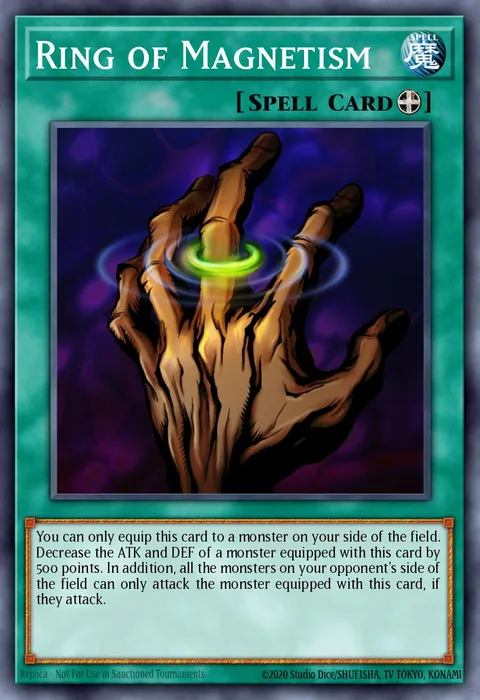 Ring of Magnetism trading card
