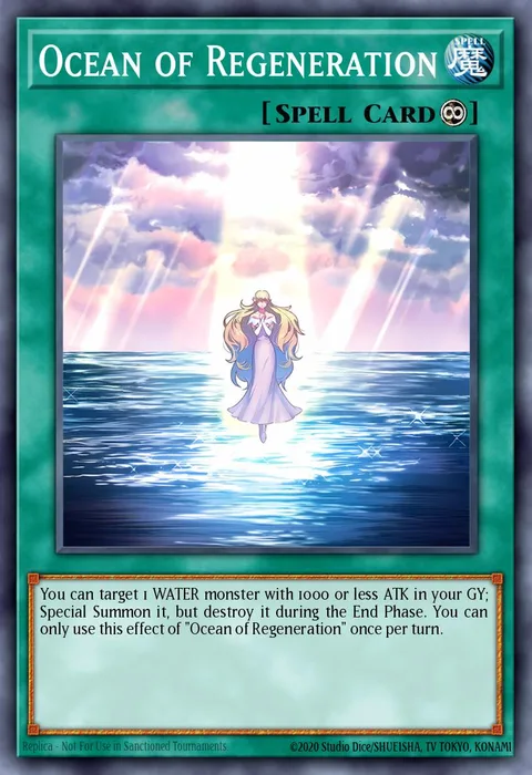 Ocean of Regeneration trading card
