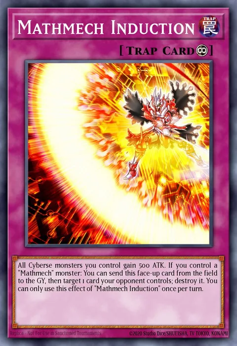 Mathmech Induction trading card