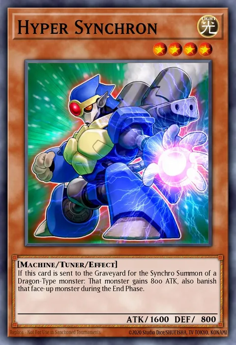 Hyper Synchron trading card