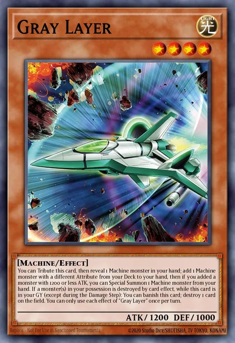 Gray Layer trading card