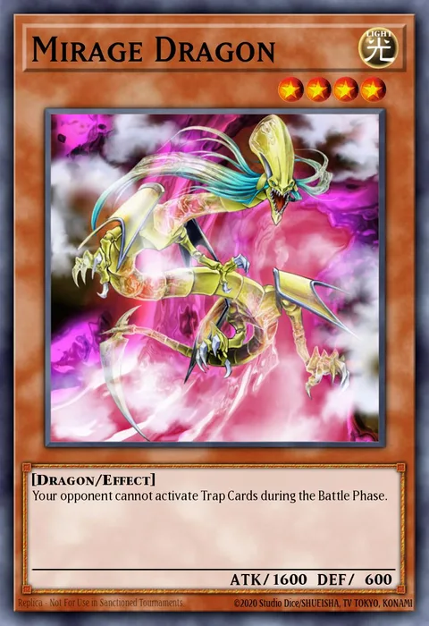 Mirage Dragon trading card