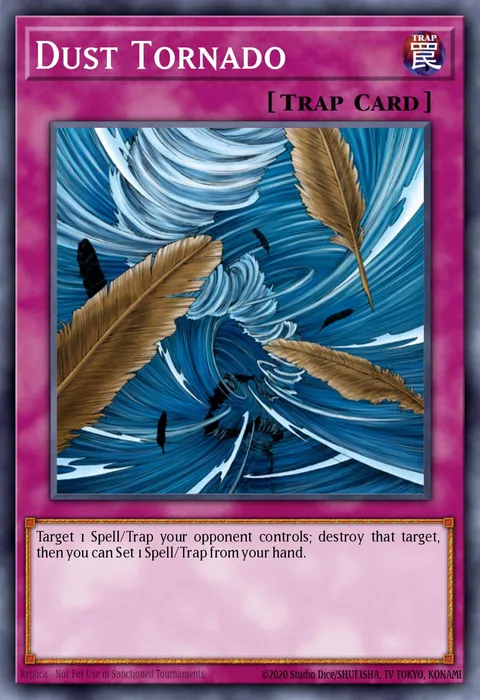 Dust Tornado trading card