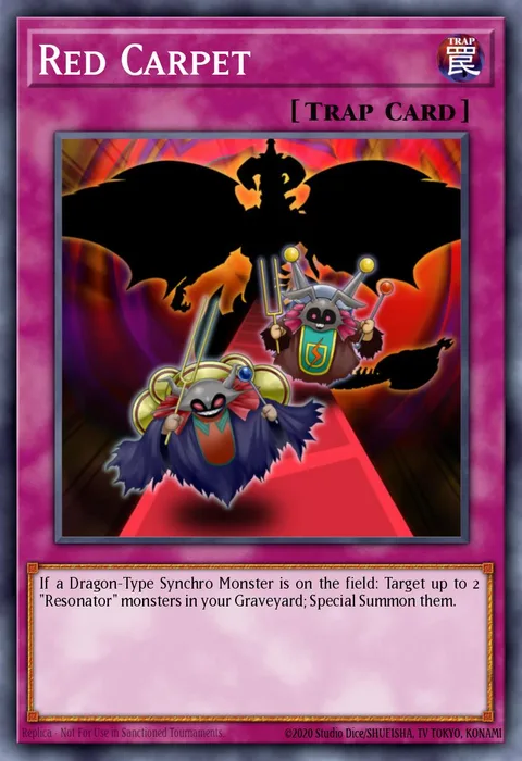 Red Carpet trading card