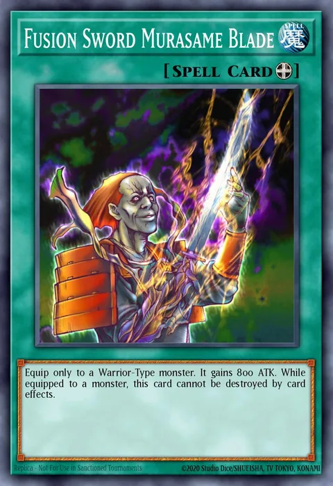 Fusion Sword Murasame Blade trading card