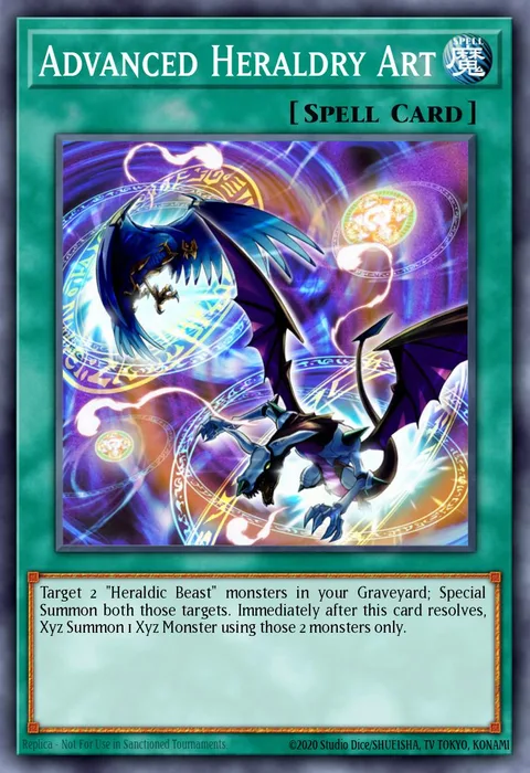 Advanced Heraldry Art trading card