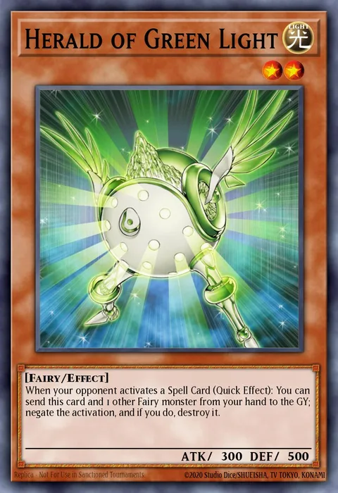 Herald of Green Light trading card